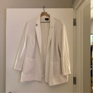 White blazer
